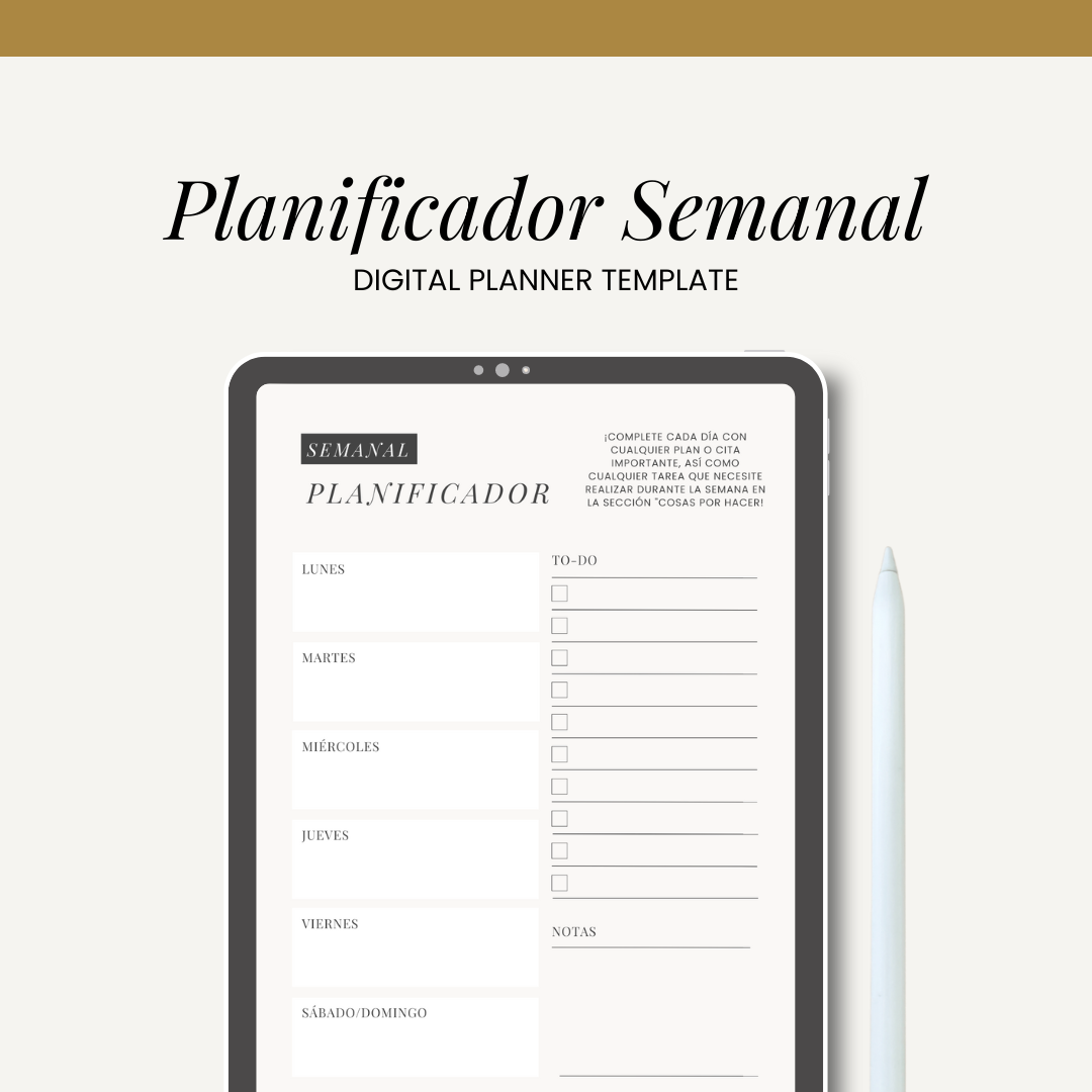 Planificador Semanal
